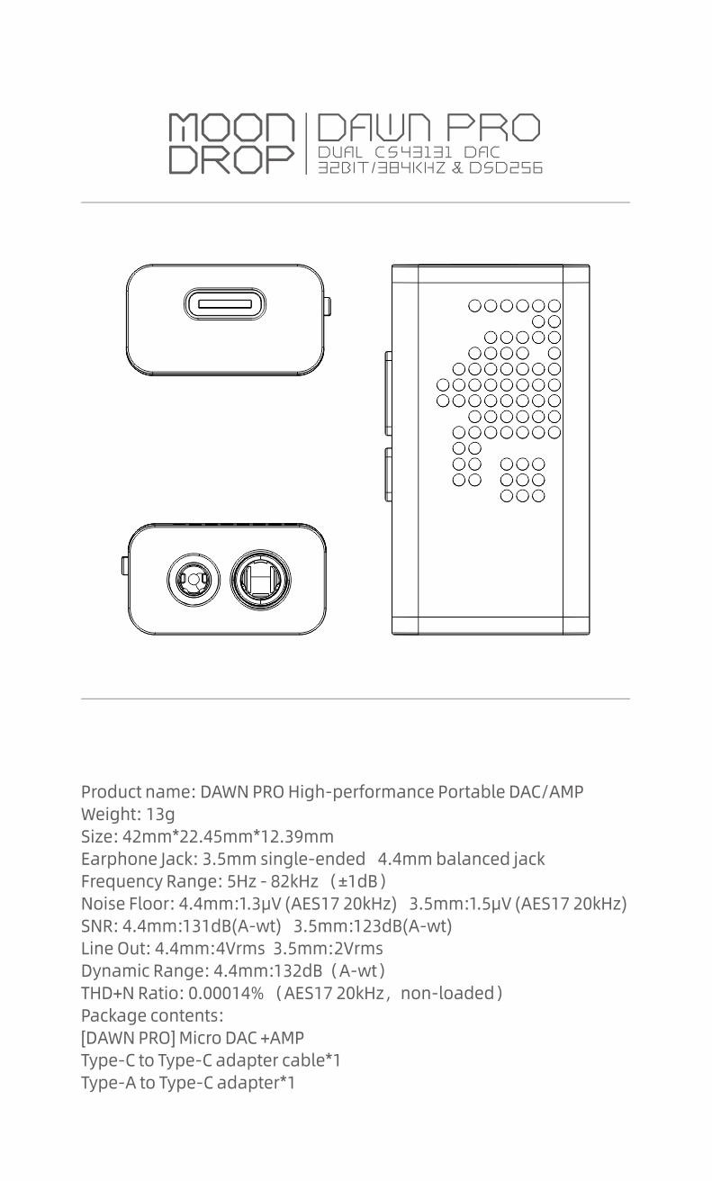 MoonDrop Dawn Pro